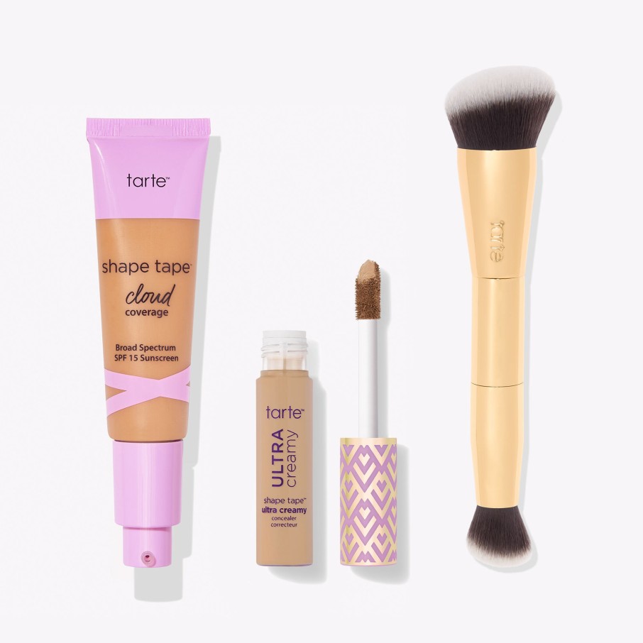 Makeup Tarte Vegan | Shape Tape Creamy Dream Team Bundle Spf 15