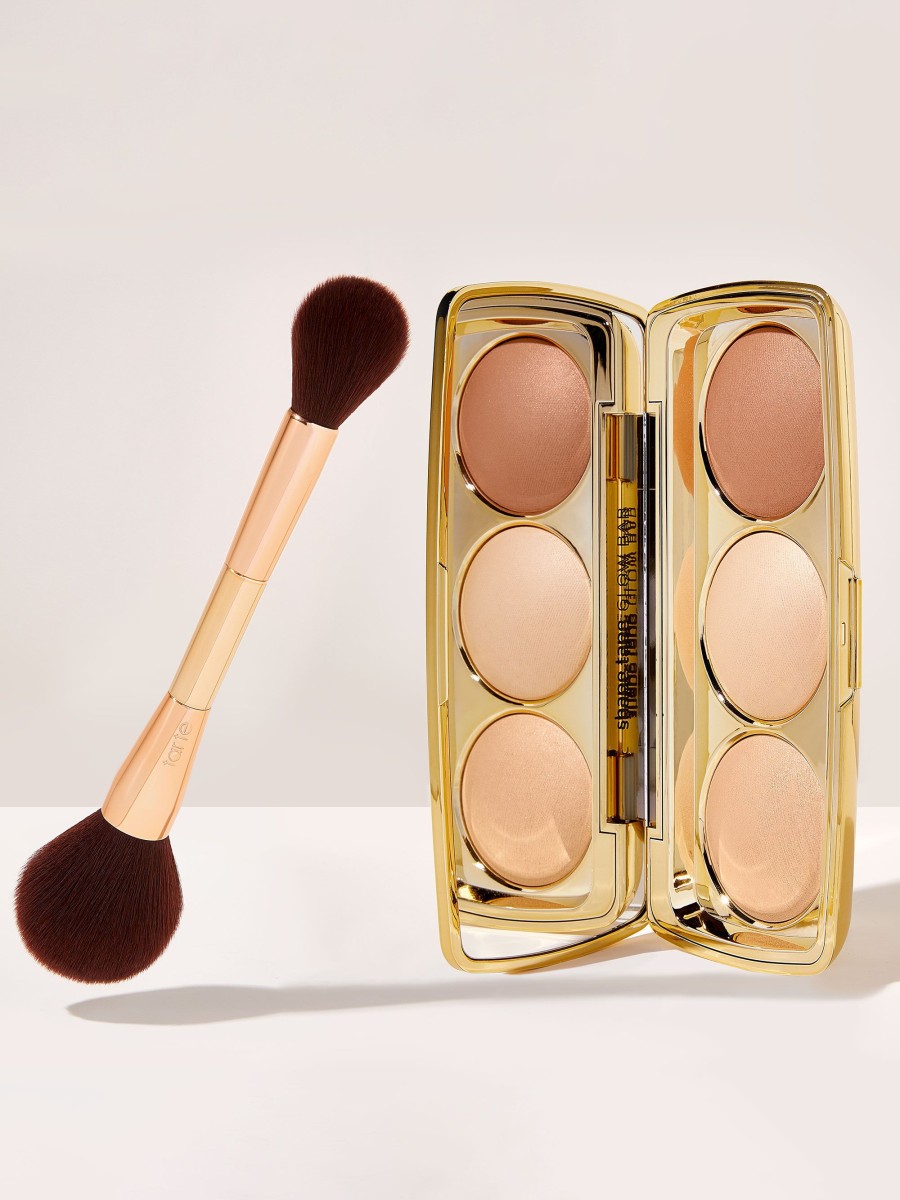 Makeup Tarte Bronzer | Shape Tape Glow Bar & Brush Duo