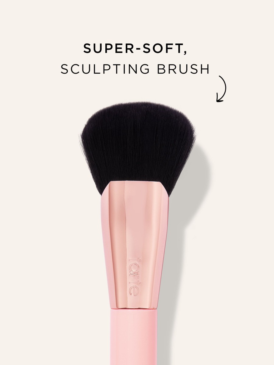 Makeup Tarte Brushes & Tools | Limited-Edition Buff & Bronze Face Brush