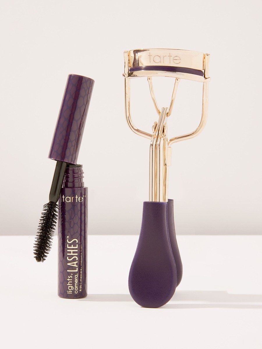 Makeup Tarte Brushes & Tools | Picture Perfect Eyelash Curler & Deluxe Lights, Camera, Lashes Mascara