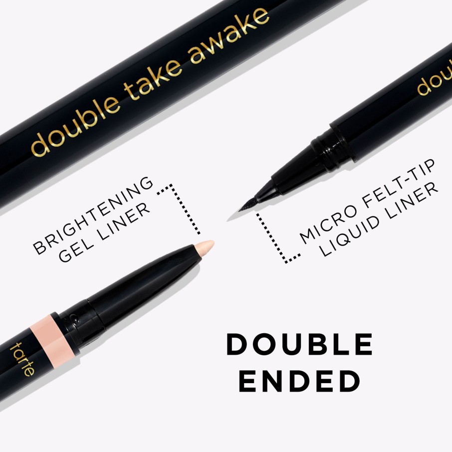 Makeup Tarte Eyeliner | Double Take Awake Micro Liquid Liner & Brightener