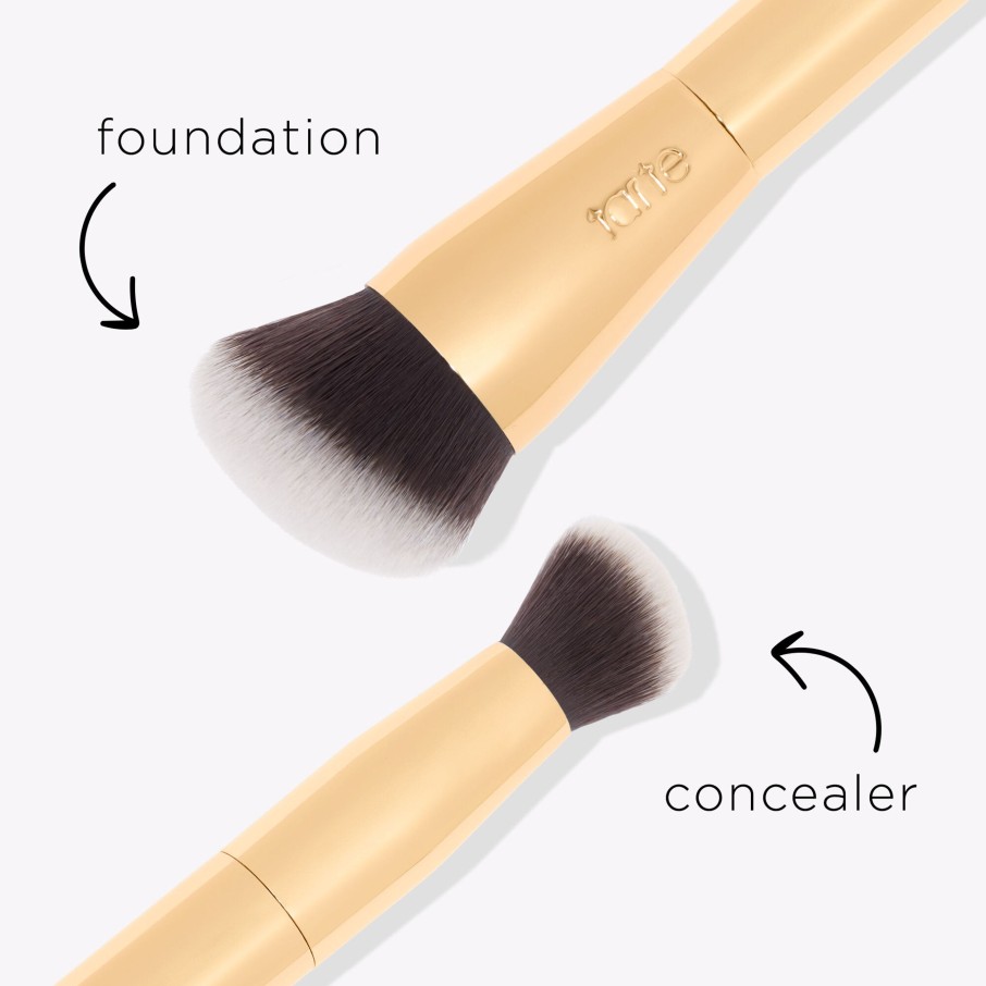 Makeup Tarte Brushes & Tools | Shape Tape Double-Ended Complexion Brush