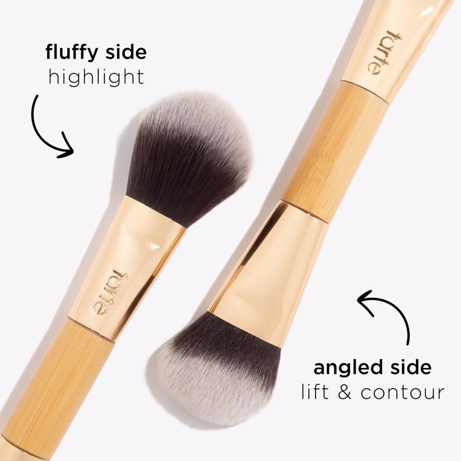 Makeup Tarte Brushes & Tools | Double-Ended Cheek Brush