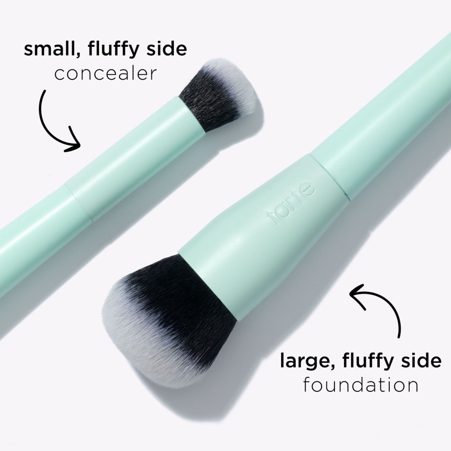 Makeup Tarte Brushes & Tools | Hydro-Smoother Double-Ended Brush