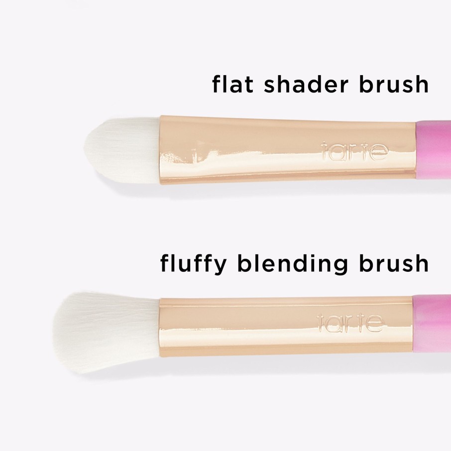 Makeup Tarte Brushes & Tools | Tartelette Full Bloom Shadow Brush Duo