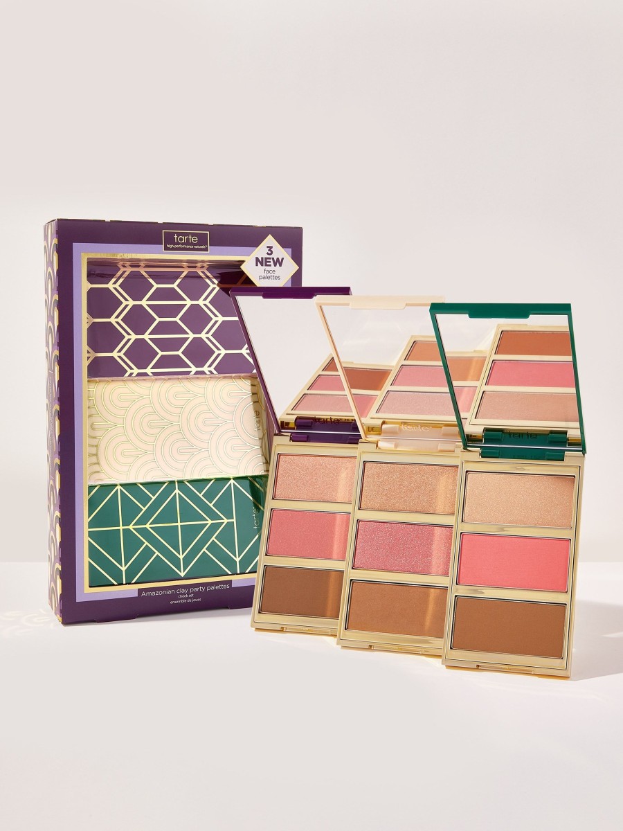 Makeup Tarte Vegan | Amazonian Clay Party Palettes Cheek Set